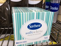Tissues | 90 White | Sorbent | YG-010283-PD-053052