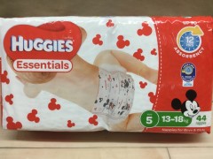 Essentials Walker Nappies For Boys & Girls 13-18 Kg | 44 Nappies | Huggies | YG-005781-PD-014720