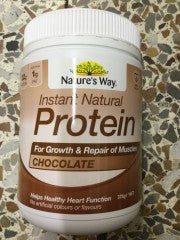 Instant Natural Protein Chocolate | 375g | Natures Way | YG-008403-PD-052193
