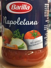 Napoletana Pasta Sauce | 400g | Barilla | YG-009761-PD-052416