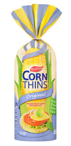 Corn Thins Original | 150g | Real Foods | YG-005125-PD-015495