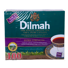 Premium Ceylon Extra Strength Tea | 100 Bags | Dilmah | YG-009249-PD-052679