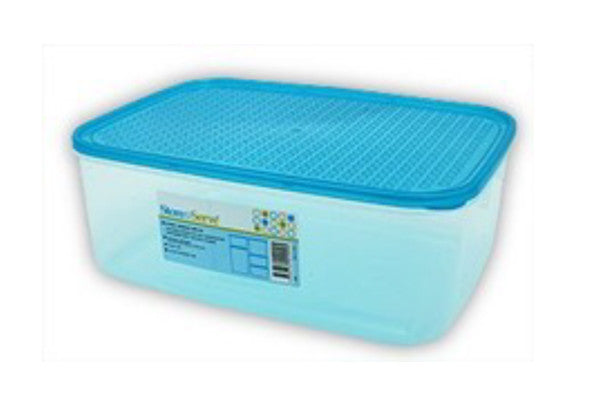 4L Rectangular Container w/ Lid
