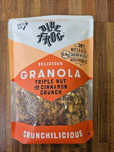 Granola nut and cinamon crunch
