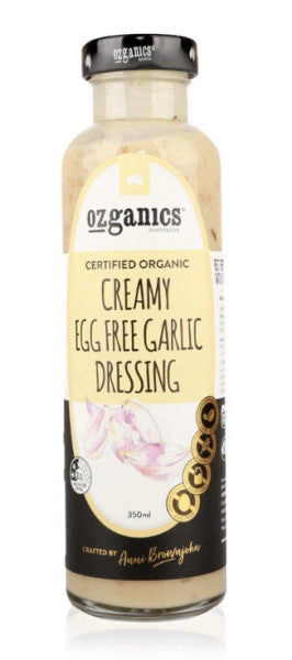 Organic Creamy Egg Free Garlic Dressing