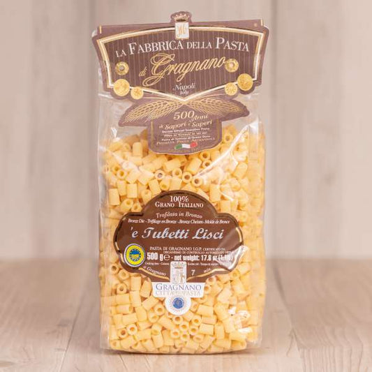 Dry Durum Tubetti Lisci