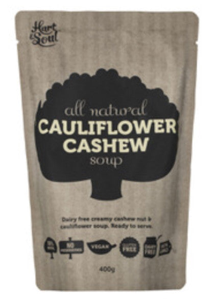 All Natural Vegan Cauliflower Cashew Soup
