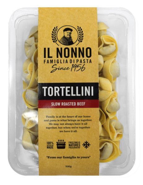 Tortellini Slow Roasted Beef