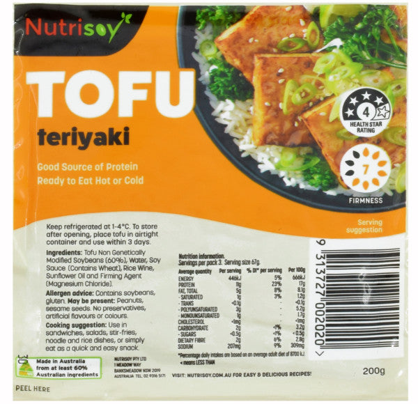 Tofu Teriyaki