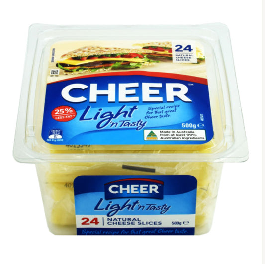 Light n’ Tasty Natural Cheese Slices