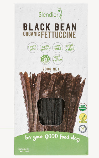 Organic Gluten Free Black Bean Fettuccine