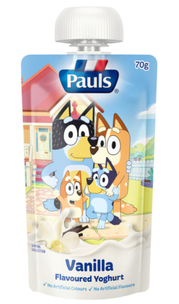 Vanilla Flavoured Squeezie Yoghurt