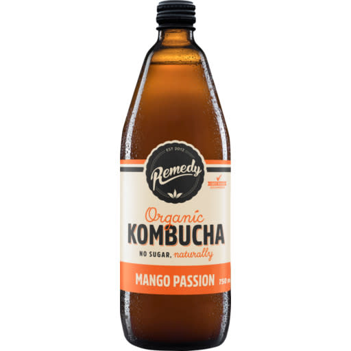 Organic Kombucha Mango Passion