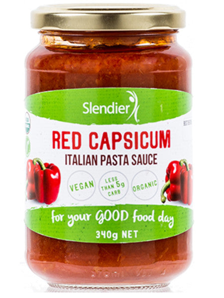Organic Vegan Red Capsicum Italian Pasta Sauce