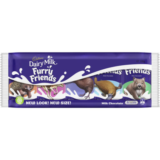 Dairy Milk Furry Friends 100g