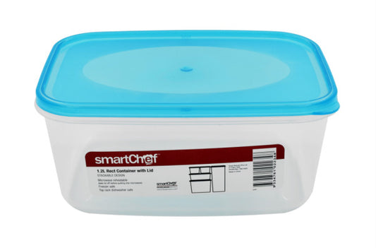 1.2L Rect Container w/ Lid