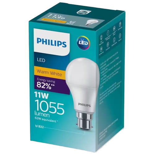 Philips LED Warm White 11W Edison Screw Globe