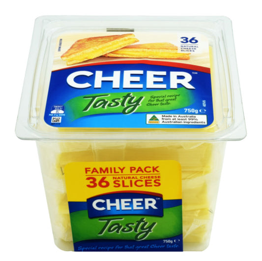 Tasty Natural Cheese Slices