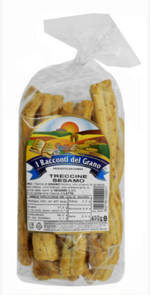 Treccine Sesamo Breadstick Twists w/ Sesame