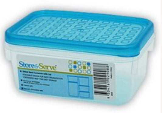 250ml Rect Container w/ Lid