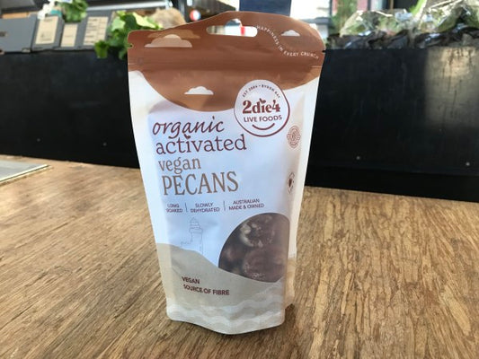 Organic activated pecans