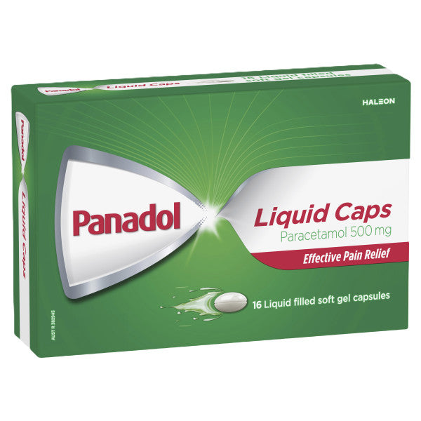 Panadol Liquid Caps 16s 500mg
