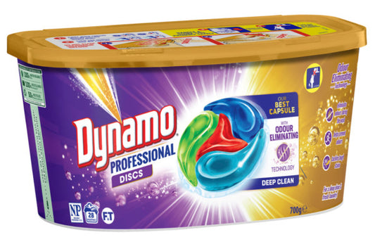 Dynamo Professional 7 in 1 Laundry Disks w/ Odour Eliminating Technology