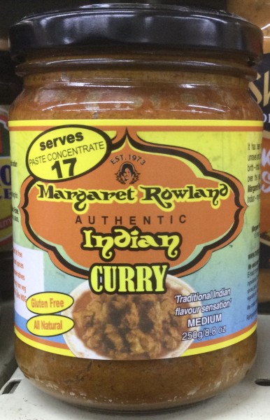 Authentic Indian Curry Paste Medium Heat