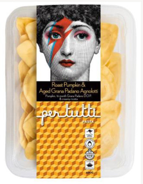 Roast Pumpkin & Aged Grana Padano Agnolotti