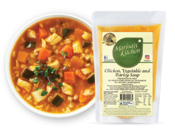 Chicken  Vegetable & Barley Soup