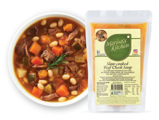 Slow-cooked Beef Cheek Soup