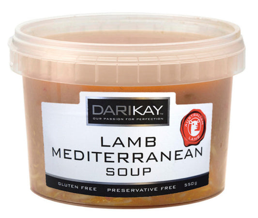 Gluten Free Lamb Mediterranean Soup