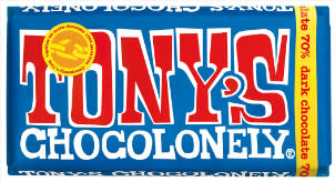 Tony's Chocolonely Dark 70% Chocolate 180gm