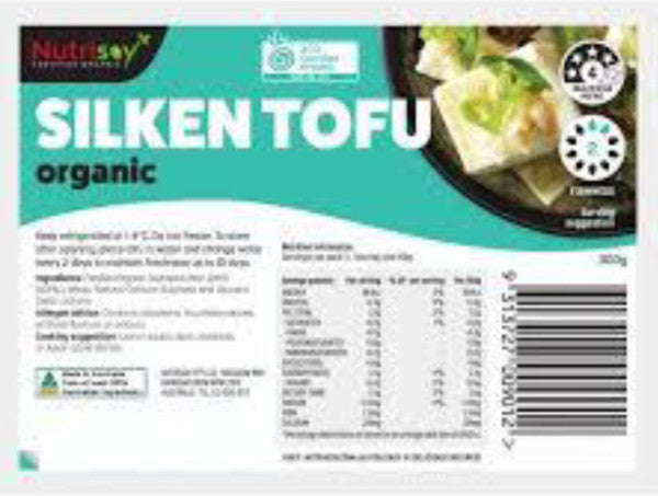 Silken Tofu Organic