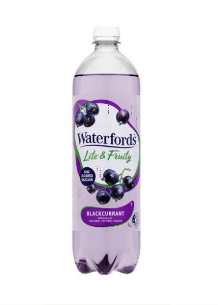 Lite & Fruity Blackcurrant w/ Sparkling Mineral Water