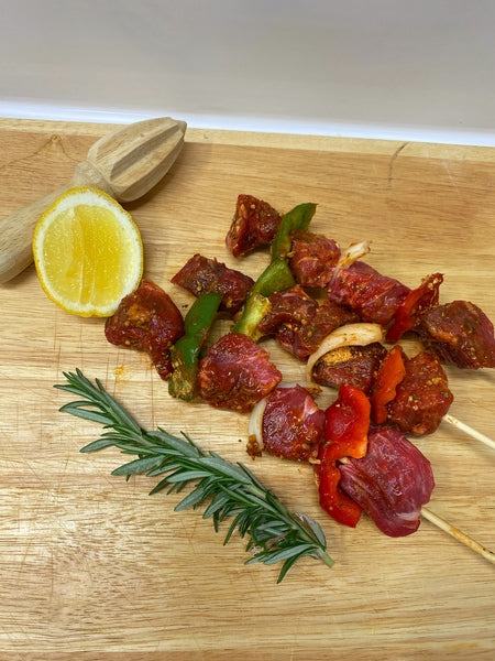 Beef Kebabs (Lemon & Oregano)