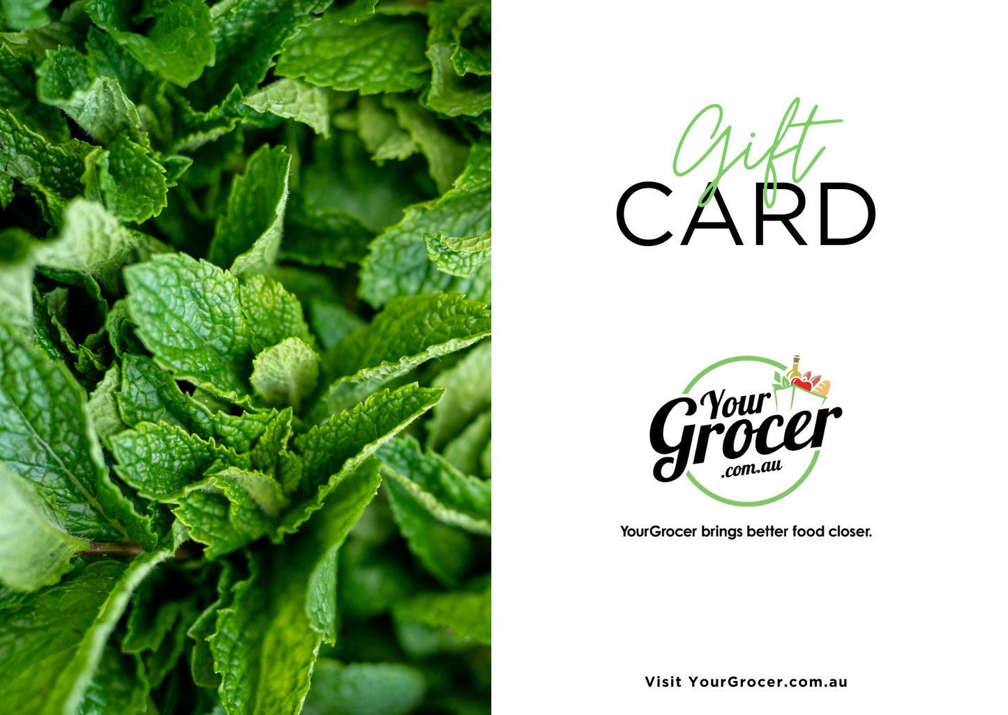 YourGrocer Gift Card