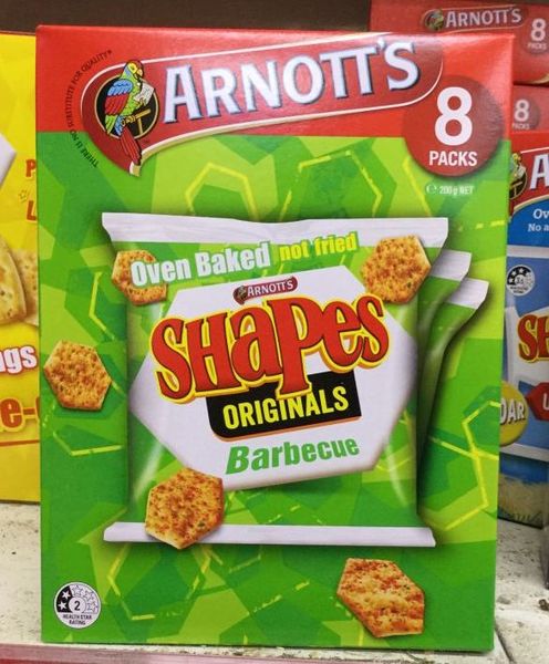 Original Shapes Barbecue 8 Pack