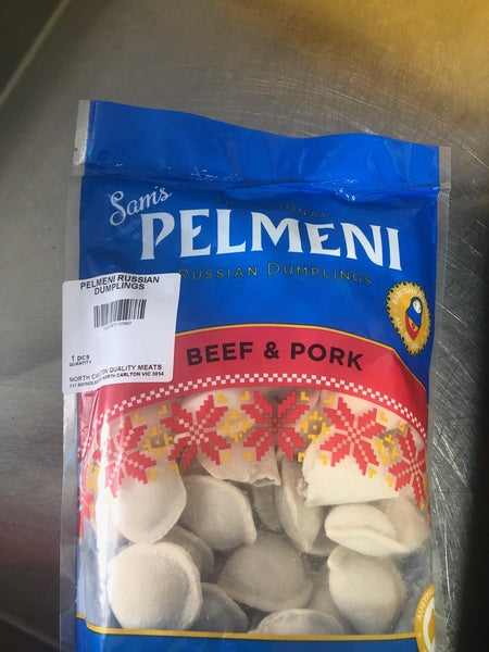 Pelmeni Russian Dumplings - Beef & Pork