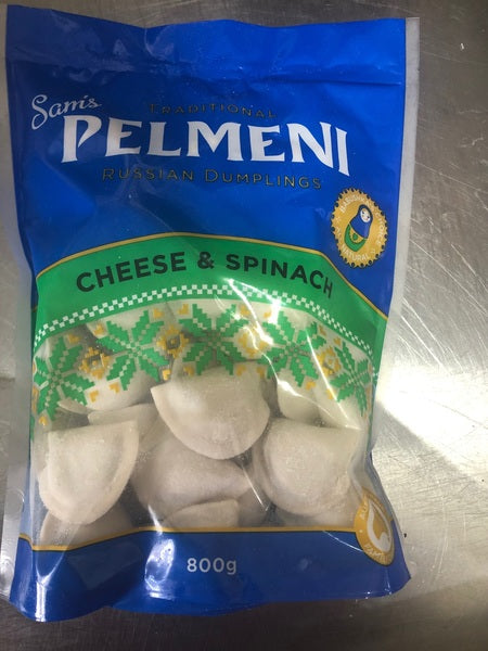 Pelmeni Russian Dumplings - Cheese & Spinach