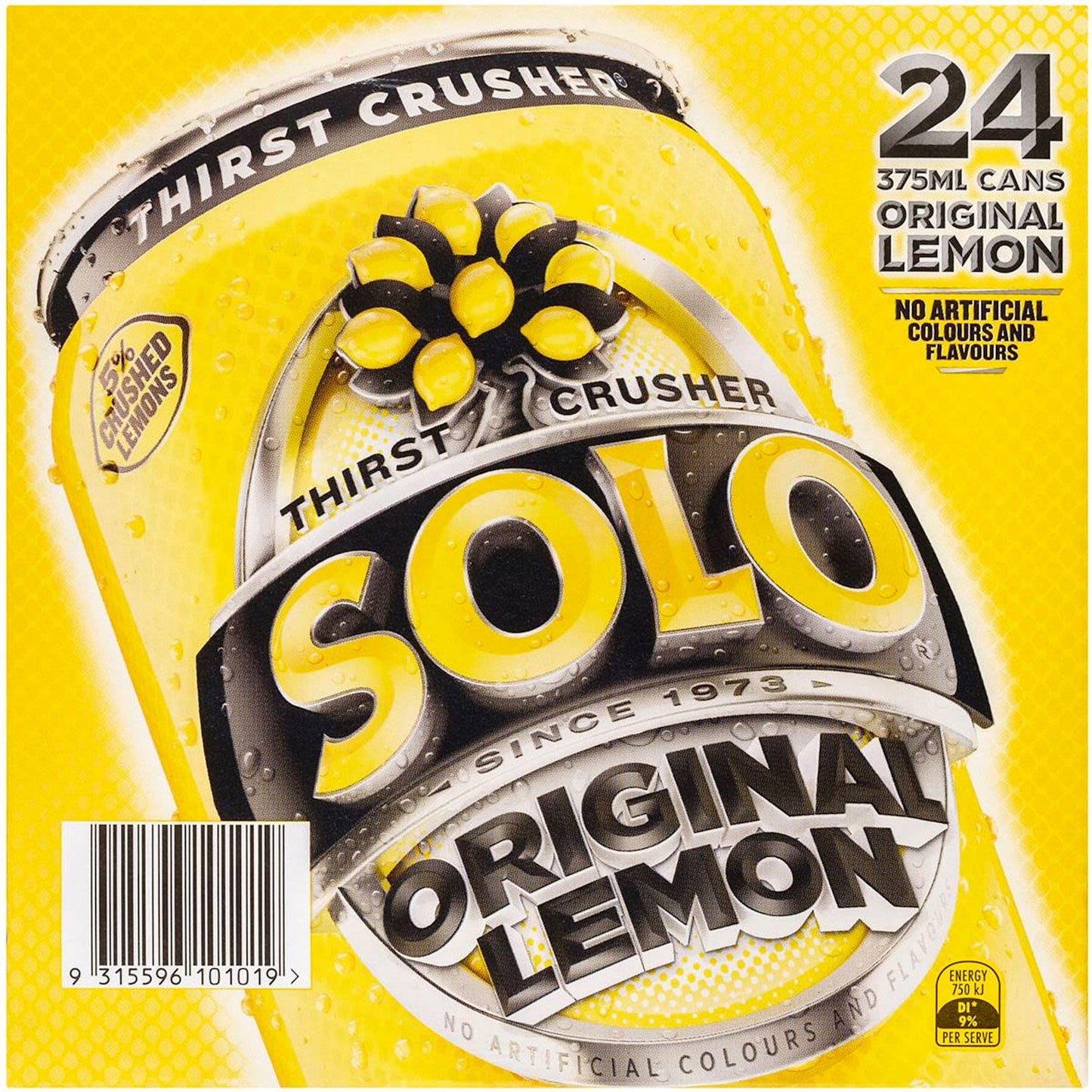 Schweppes Solo Thirst Crusher Original Lemon Multipack Cans | Litre | YG-006728-PD-048364