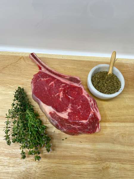 Grass-Fed Angus Rib Eye Steak