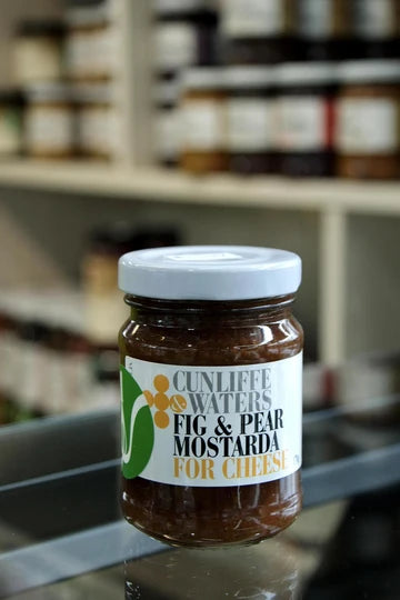 Fig & Pear Mostarda For Cheese | Each | Cunliffe & Waters | YG-113453-WH-101228