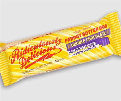 Peanut Butter Bar Double Choc | Each | Ridiculously Delicious | YG-113353-WH-101238