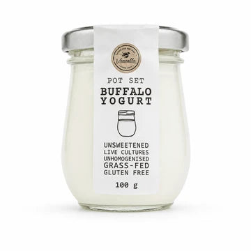 Pot Set Buffalo Yogurt | 100g | Vanella | YG-113339-WH-101239