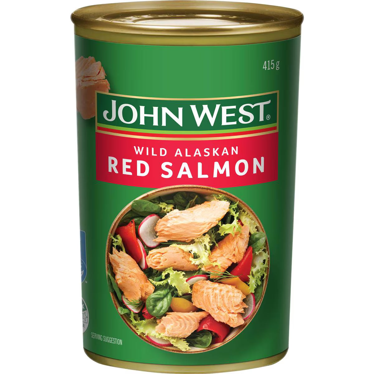 Wild Alaskan Red Salmon Alaskan Red Salmon | 415g | John West | YG-007898-WW-055901