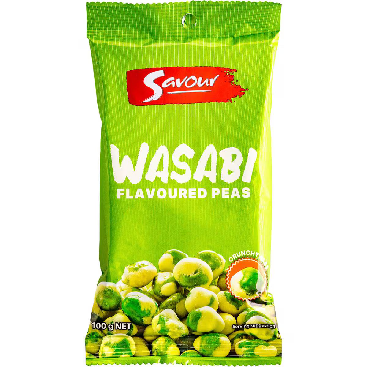Snacks Peas Wasabi Flavoured | 100g | Savour | YG-007453-MC-976636