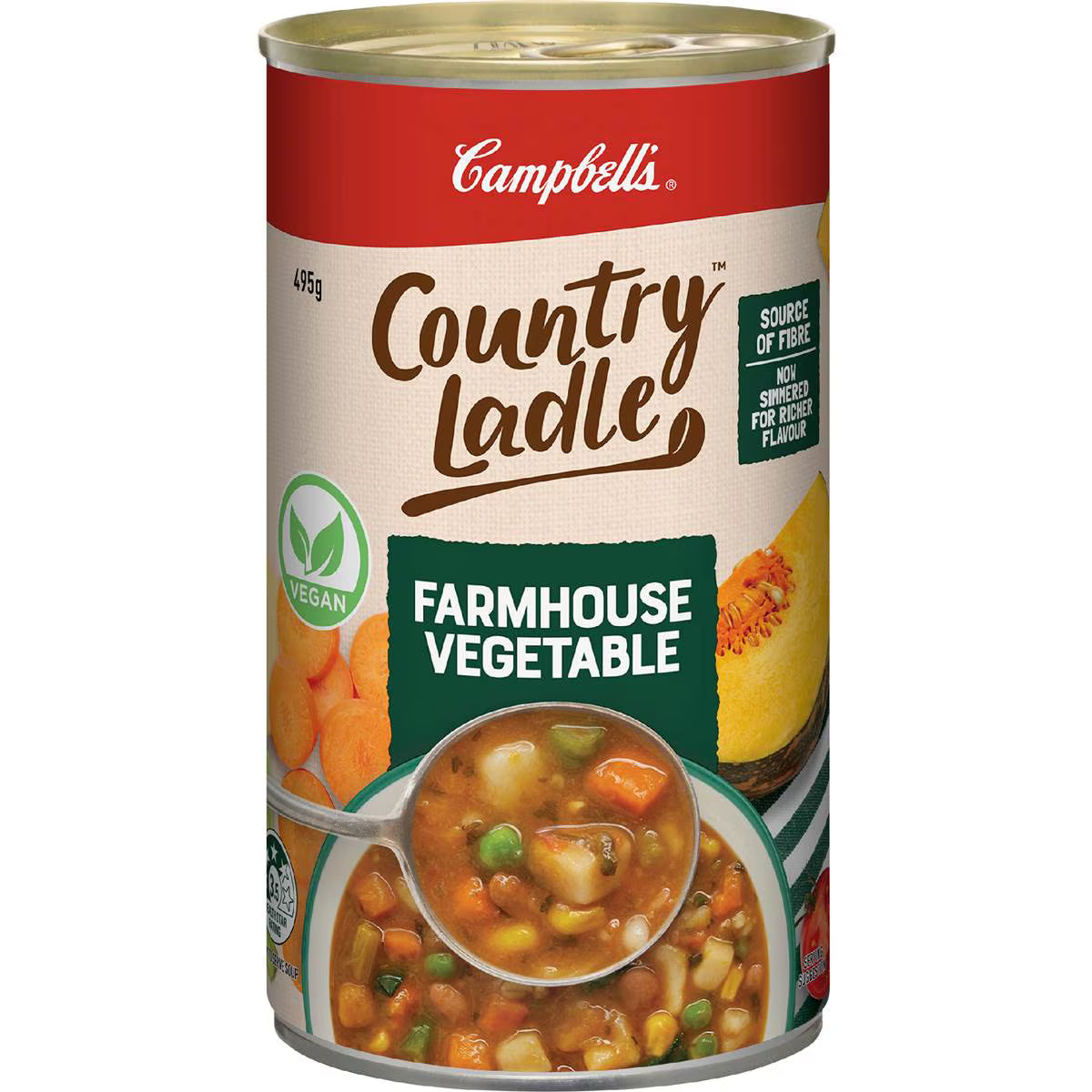 Country Ladle Soup Farmhouse Vegetable | 495g | Campbell's | YG-112946-MC-978657