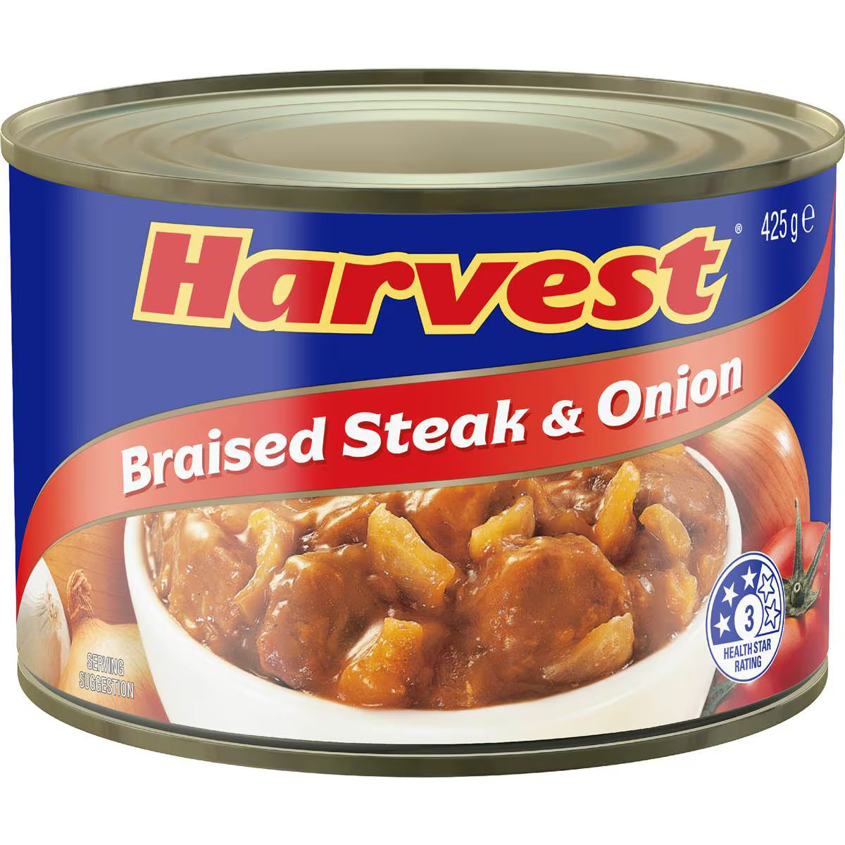 Beef Braised Steak & Onion | 425g | Harvest | YG-009467-WW-056644