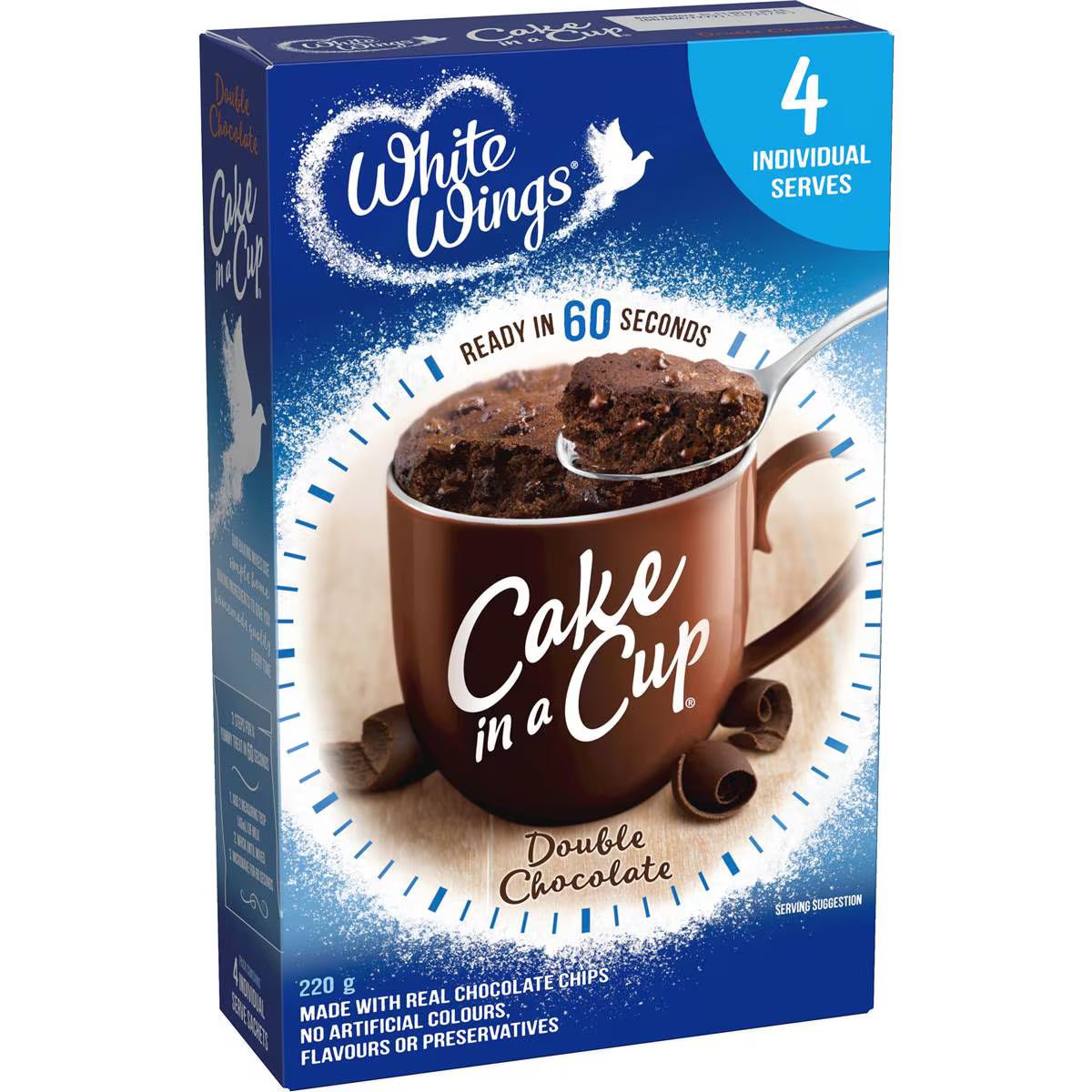 Cake In A Cup Double Chocolate | 220g | White Wings | YG-008625-WW-057077